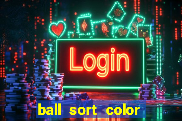 ball sort color water puzzle